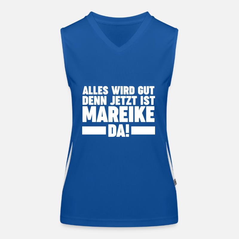 Mareike Funktionelles Kontrast-Tank Top für Frauen
