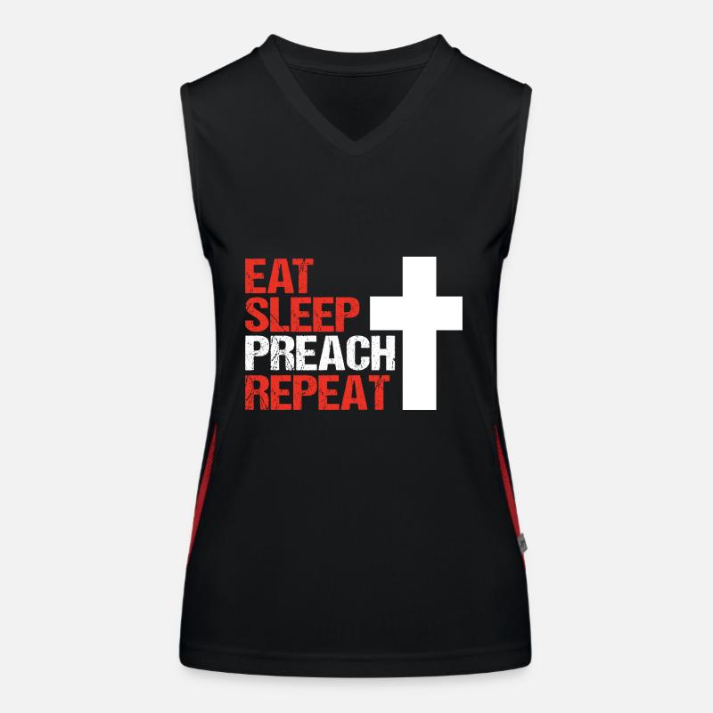 Pasteur Débardeur respirant contrasté Femme