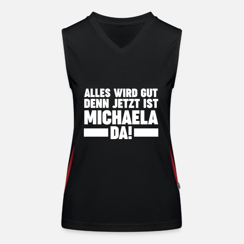 Michaela Funktionelles Kontrast-Tank Top für Frauen