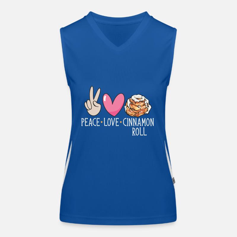 Cinnamon roll Women's Functional Contrast Tank Top