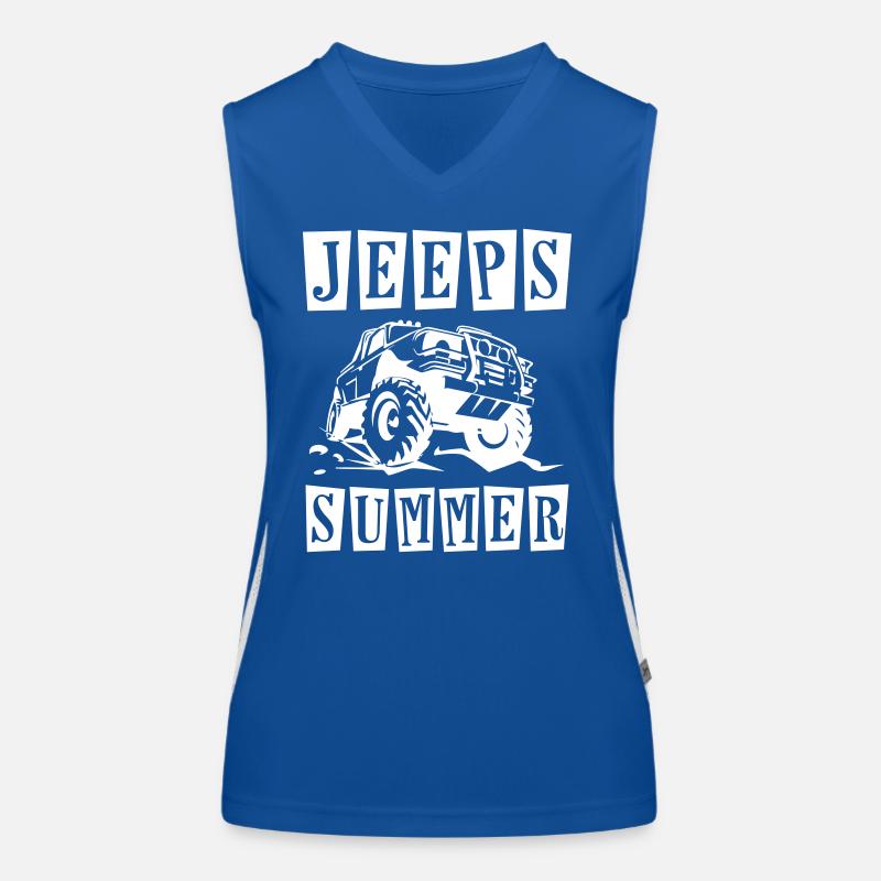 Jeeps Buzzer Women's Functional Contrast Tank Top