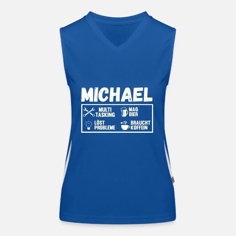 Michael Funktionelles Kontrast-Tank Top für Frauen