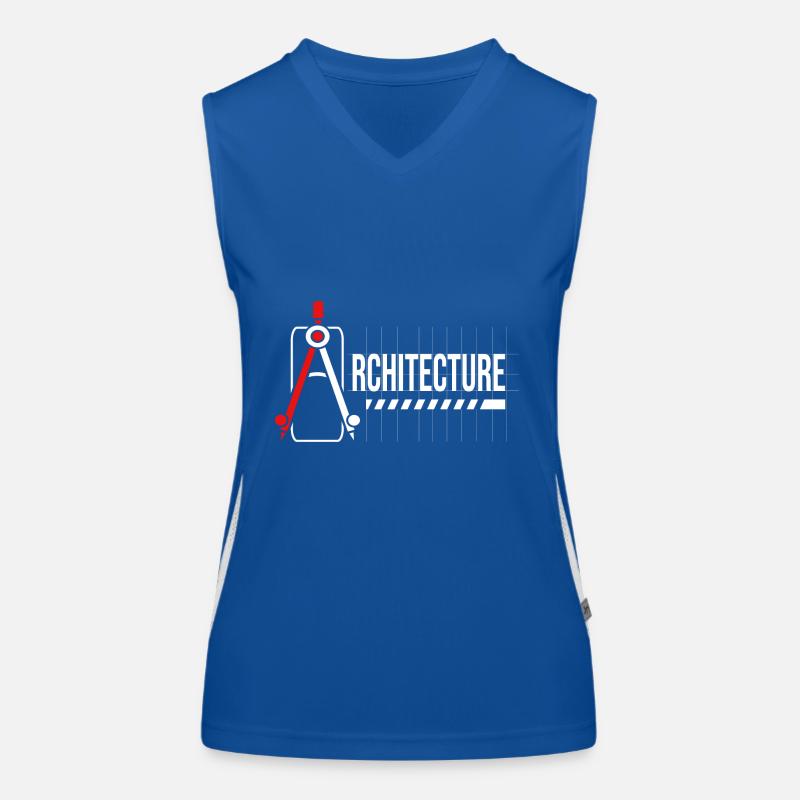 Architect Architecture Women's Functional Contrast Tank Top