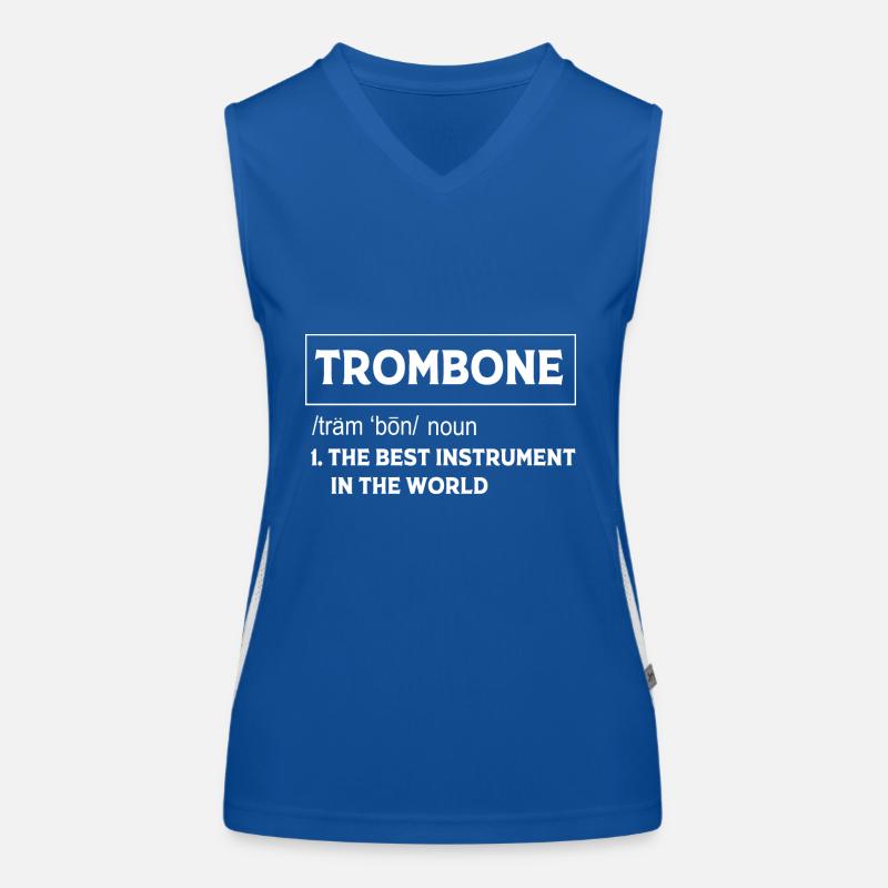Trombone Women's Functional Contrast Tank Top