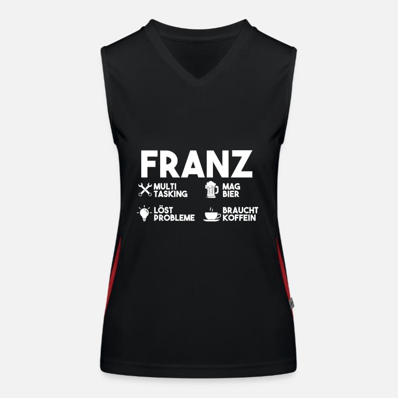 Franz Funktionelles Kontrast-Tank Top für Frauen