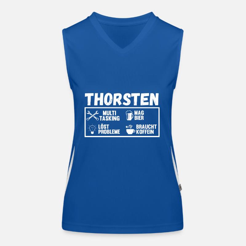 Thorsten Funktionelles Kontrast-Tank Top für Frauen