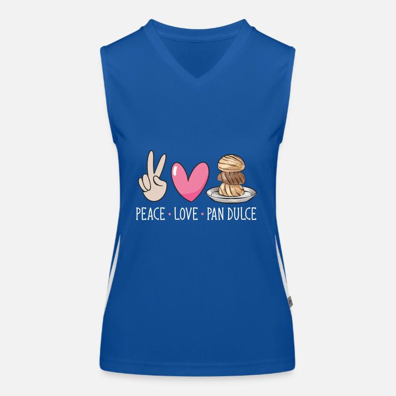 Concha Hispanic Mexikanisch Pan Dulce Funktionelles Kontrast-Tank Top für Frauen