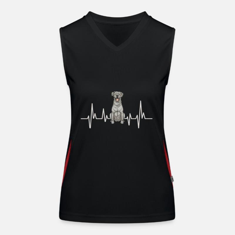 Silver Labrador Retriever Silver Lab Women's Functional Contrast Tank Top