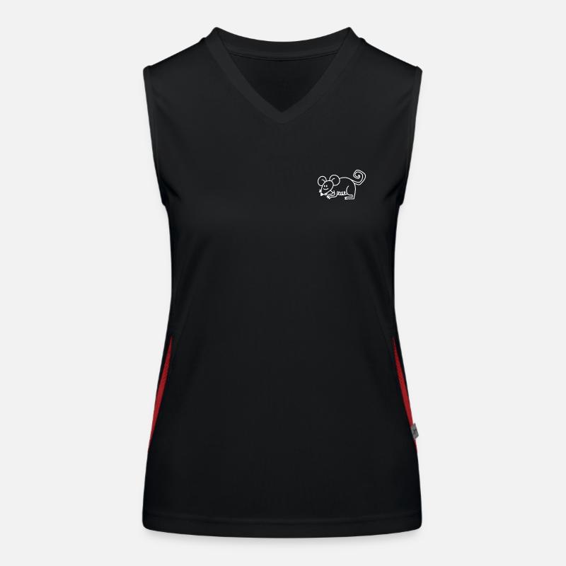 Anti-Zoo Beep Women's Functional Contrast Tank Top