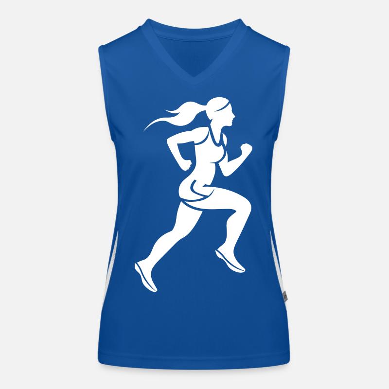 Coureur Débardeur respirant contrasté Femme