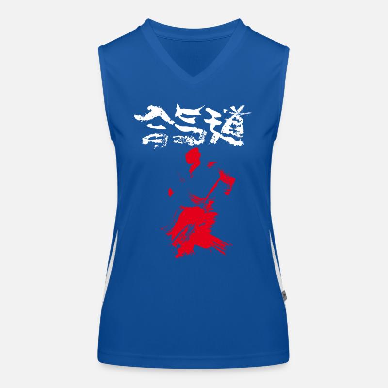 Aïkido Débardeur respirant contrasté Femme