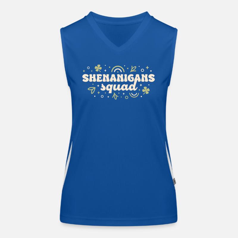 Shenanigans squad Débardeur respirant contrasté Femme