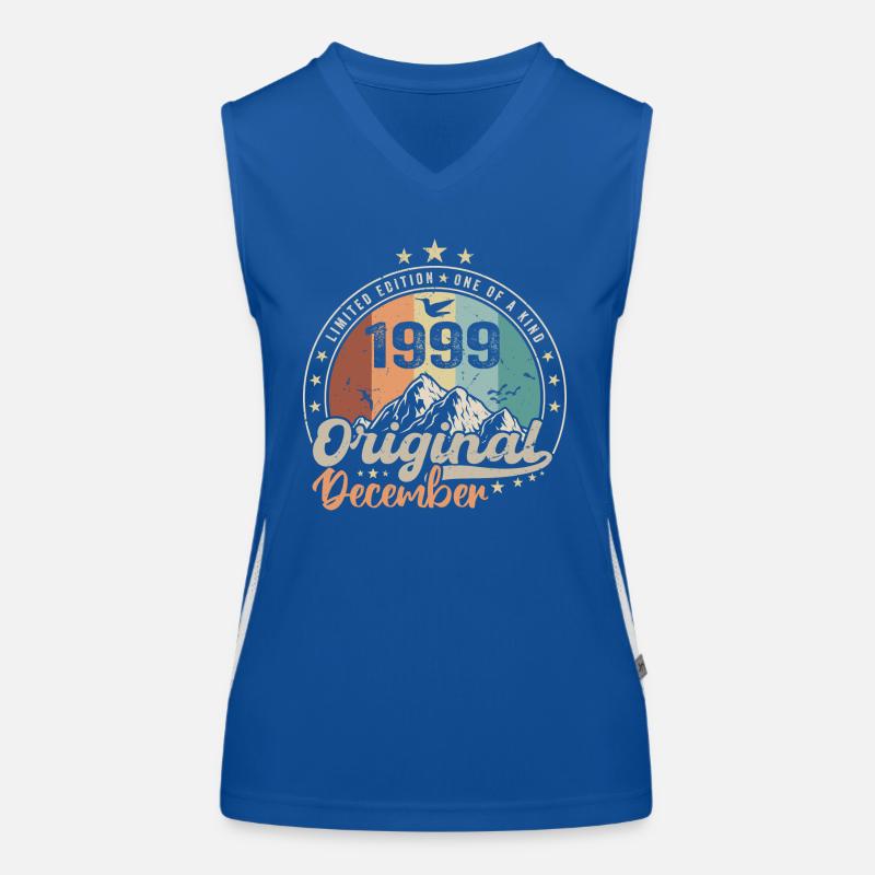 Dezember 1999 Geburtstagsgeschenk - Dezember 1999 Funktionelles Kontrast-Tank Top für Frauen