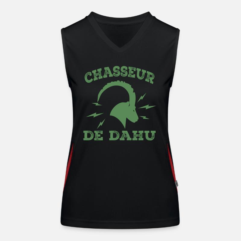 Dahu Hunter Women's Functional Contrast Tank Top