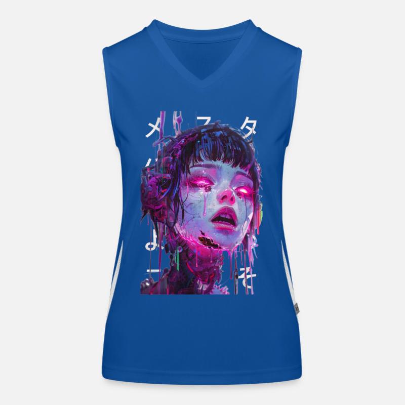 Virtual Influencer 02 Women's Functional Contrast Tank Top