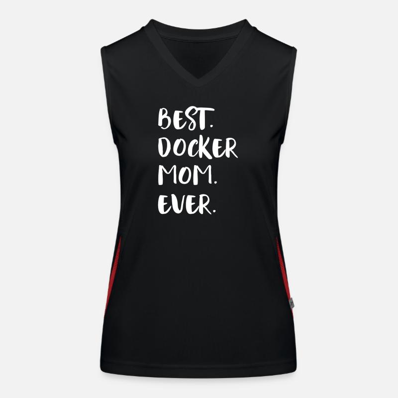 Docker Débardeur respirant contrasté Femme