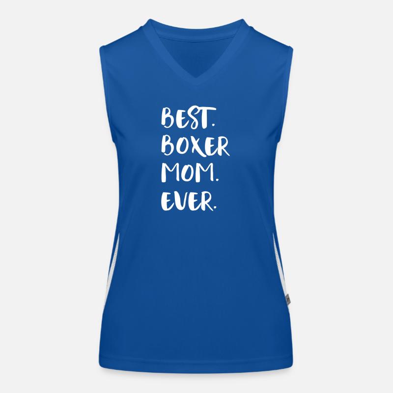 Boxer Funktionelles Kontrast-Tank Top für Frauen