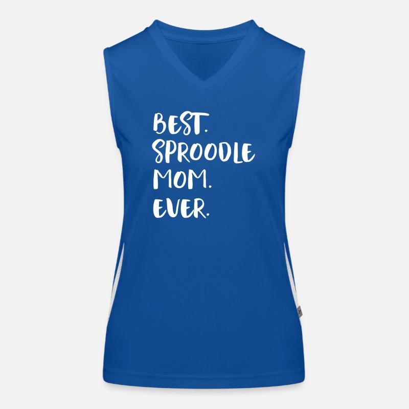 Sproodle Funktionelles Kontrast-Tank Top für Frauen