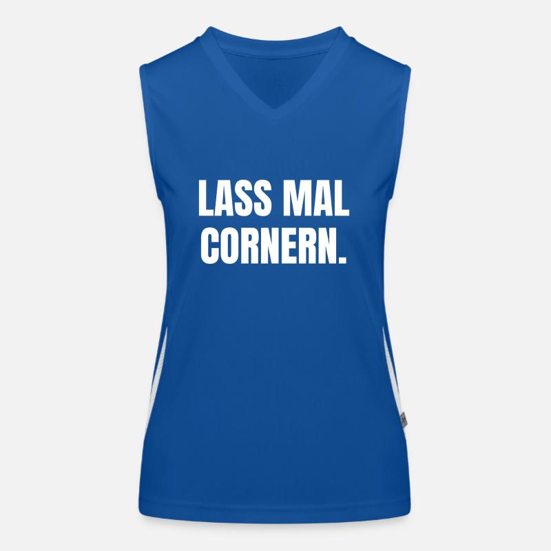 Cornern Funktionelles Kontrast-Tank Top für Frauen