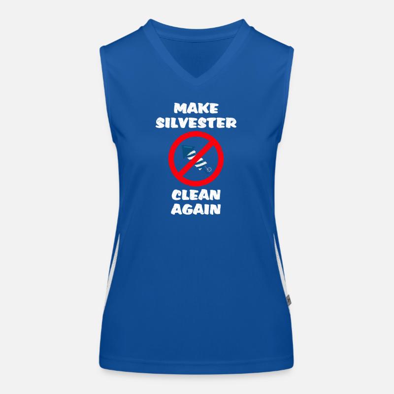 Anti fireworks against firecrackers Women's Functional Contrast Tank Top