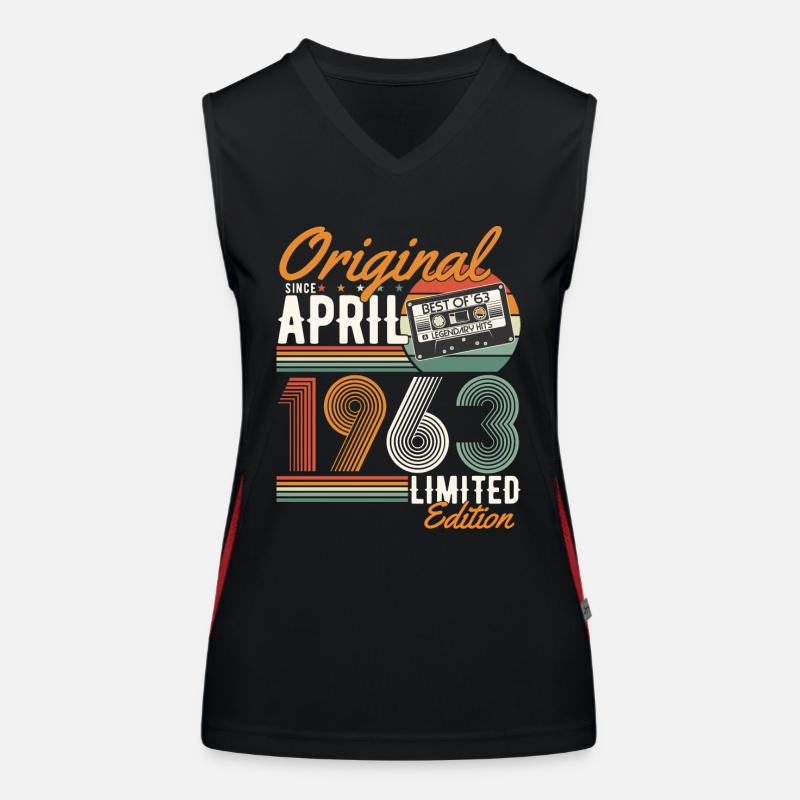 Original since April 1963 Women's Functional Contrast Tank Top