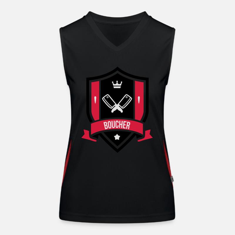 Boucher Débardeur respirant contrasté Femme