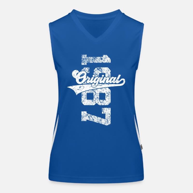 39TH BIRTHDAY ORIGINAL 1987 Women's Functional Contrast Tank Top