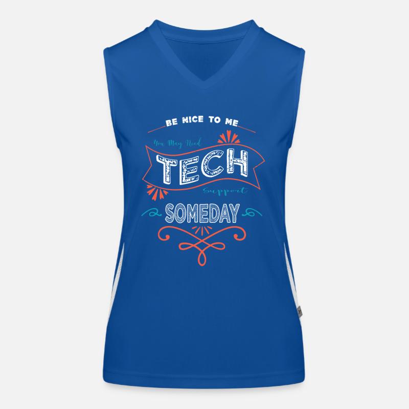 admin funny quote cool informatics c plus plus Funktionelles Kontrast-Tank Top für Frauen