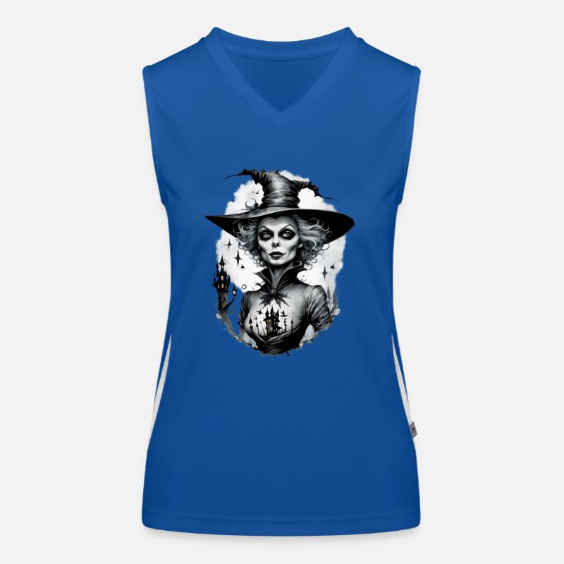 Classic Witch 4 Women's Functional Contrast Tank Top