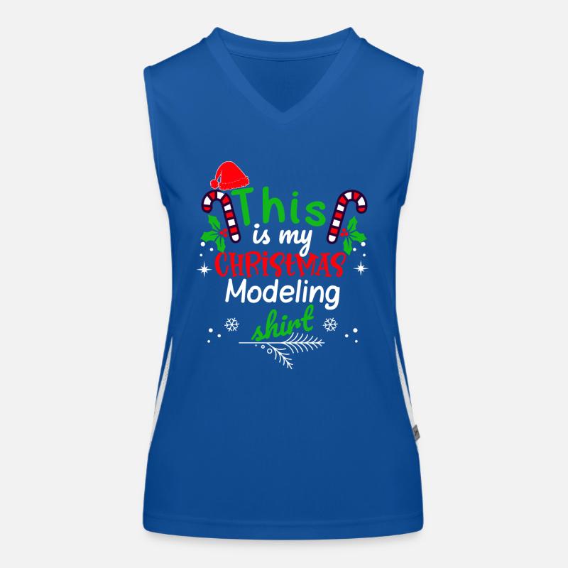 C’est ma chemise de modélisation de Noël Débardeur respirant contrasté Femme
