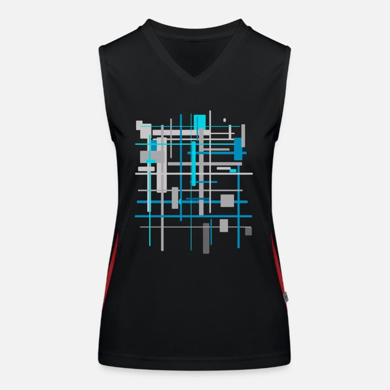 Modèles d’architecture Débardeur respirant contrasté Femme