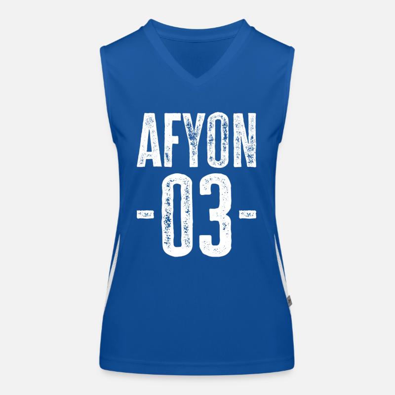 Afyon 03 – Stolz auf Tradition und Heimat Funktionelles Kontrast-Tank Top für Frauen