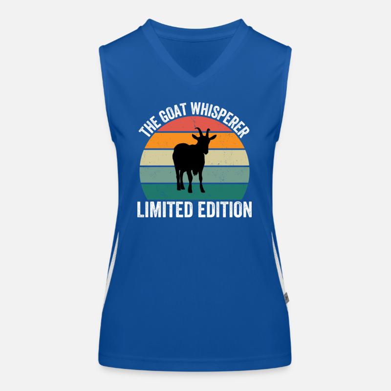 The Goat Whisperer Women's Functional Contrast Tank Top