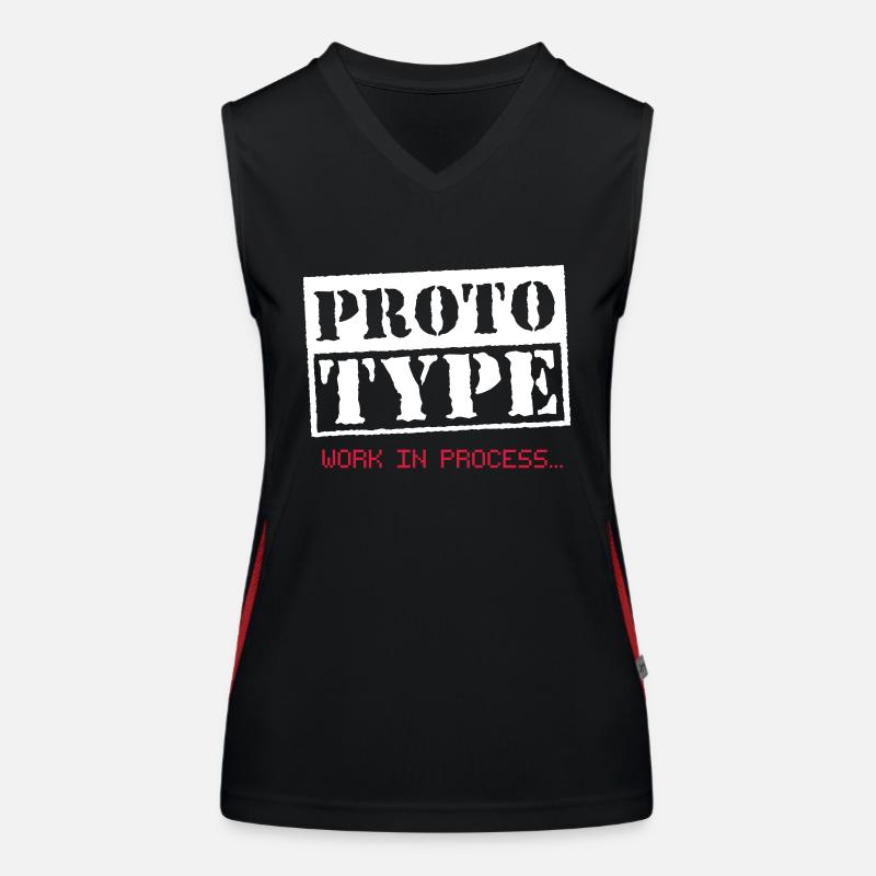 Prototype - Work in process Women's Functional Contrast Tank Top