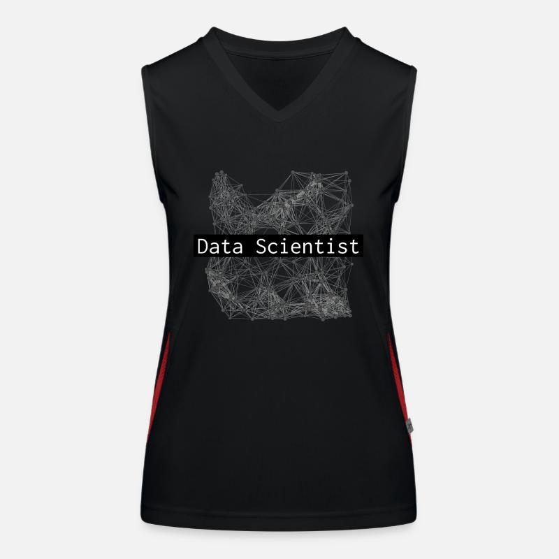 Data scientist Women's Functional Contrast Tank Top