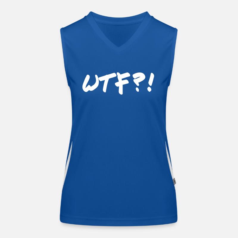 WTF Funktionelles Kontrast-Tank Top für Frauen