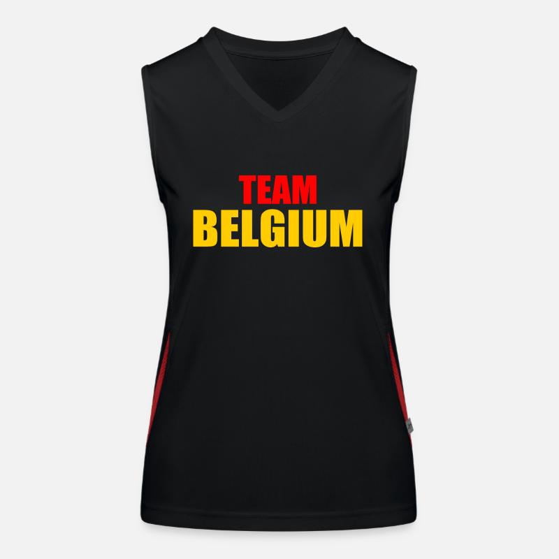 belgique Débardeur respirant contrasté Femme