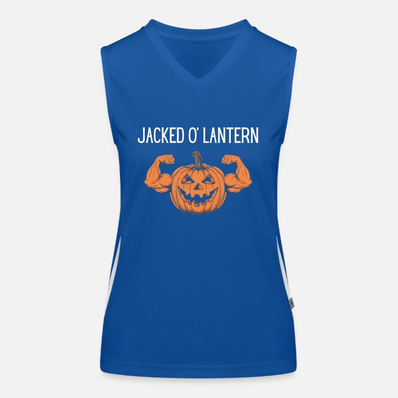 Jacked O' Lantern Débardeur respirant contrasté Femme