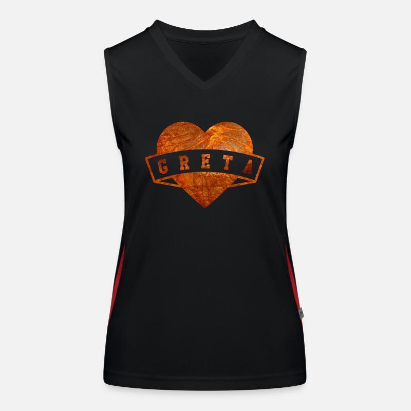 Greta Funktionelles Kontrast-Tank Top für Frauen