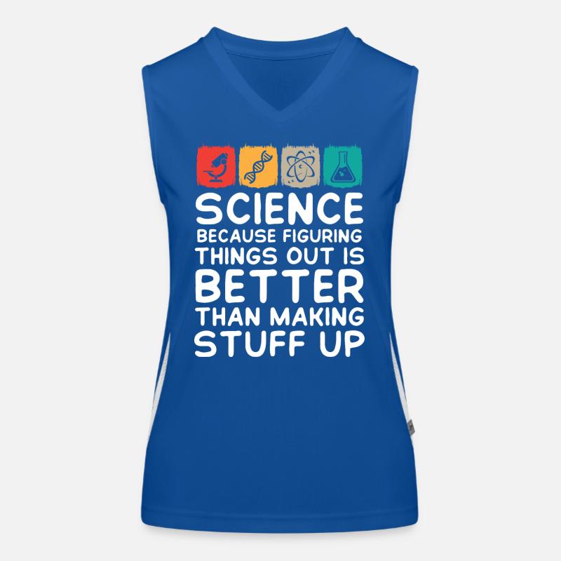 Science is Real Women's Functional Contrast Tank Top