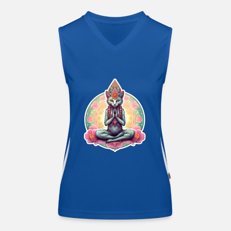 Siège du silence Débardeur respirant contrasté Femme