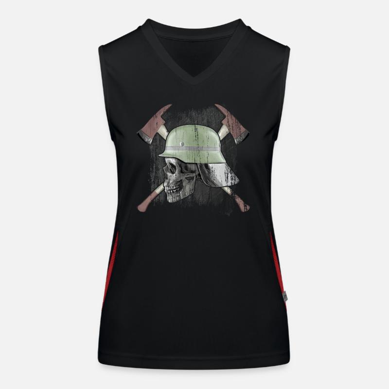 Fire brigade Women's Functional Contrast Tank Top