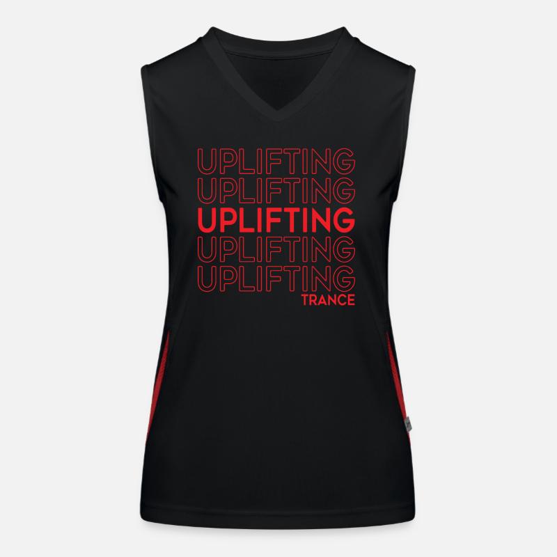 Uplifting Trance | Uplifting Trance For Life Women's Functional Contrast Tank Top