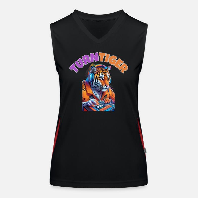 TURNTIGER Funktionelles Kontrast-Tank Top für Frauen