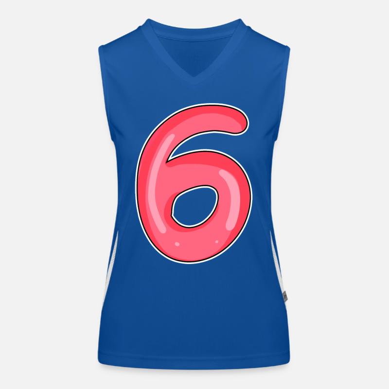 6 Women's Functional Contrast Tank Top