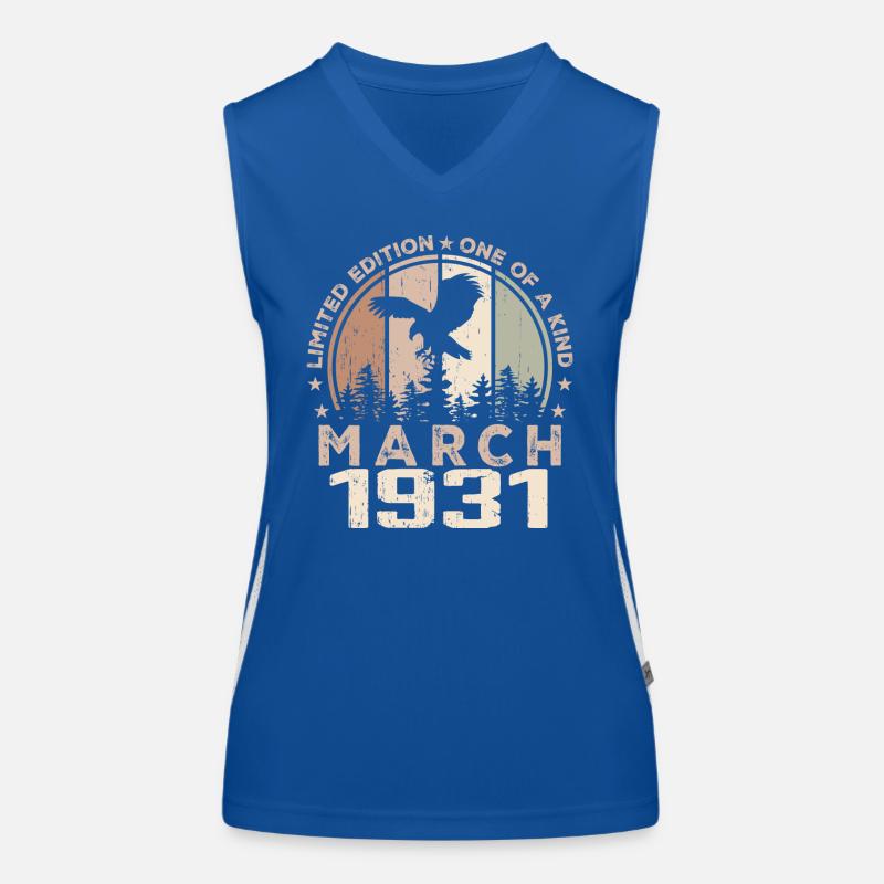 Unmatched since March 1931, 93rd Anniversary Women's Functional Contrast Tank Top