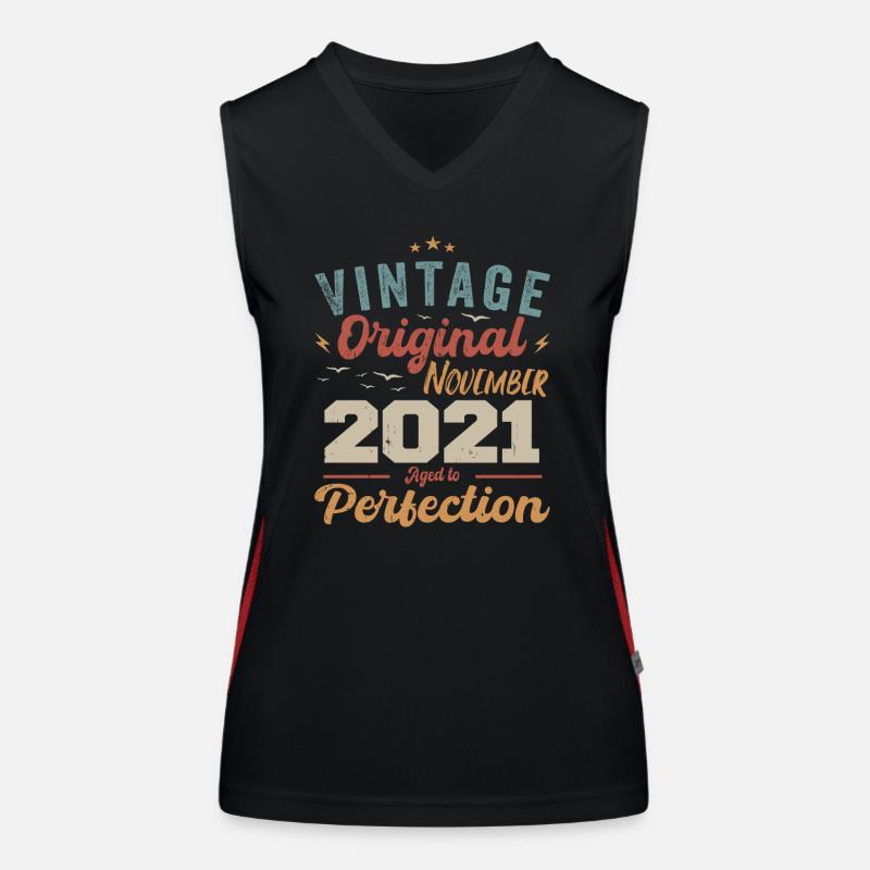 Legendary Since November 2021 - 2021 Women's Functional Contrast Tank Top