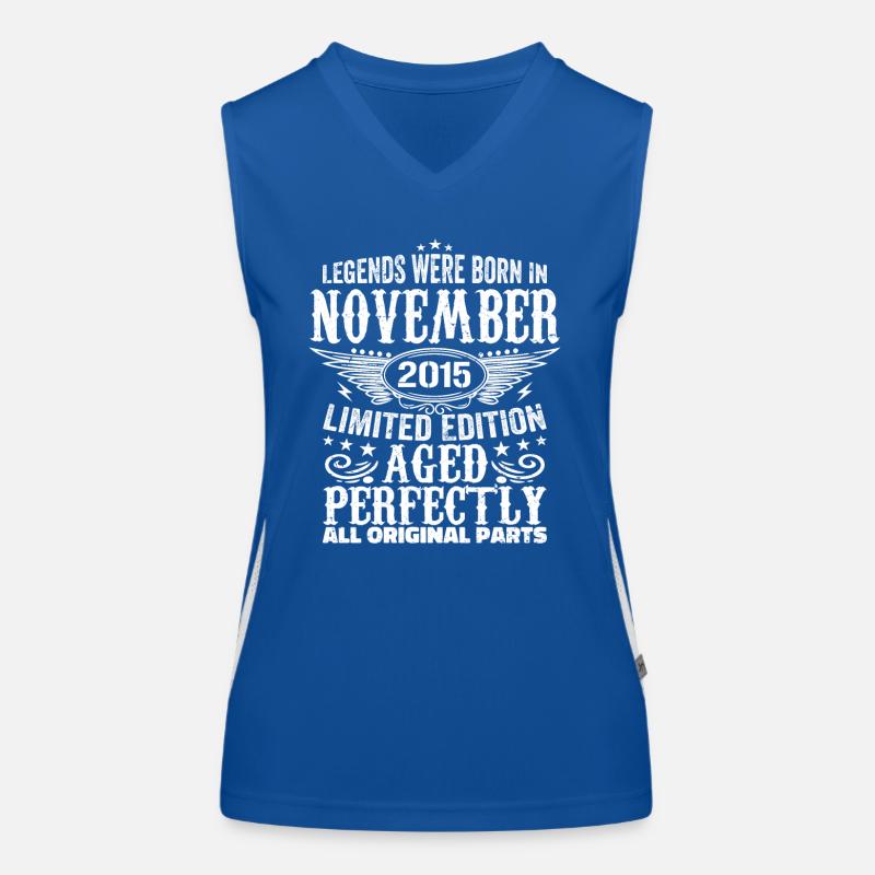Legendary since November 2015 - 2015 November Women's Functional Contrast Tank Top
