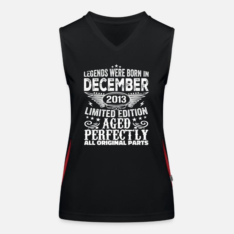 December 2013 Anniversary December 2013 December Women's Functional Contrast Tank Top