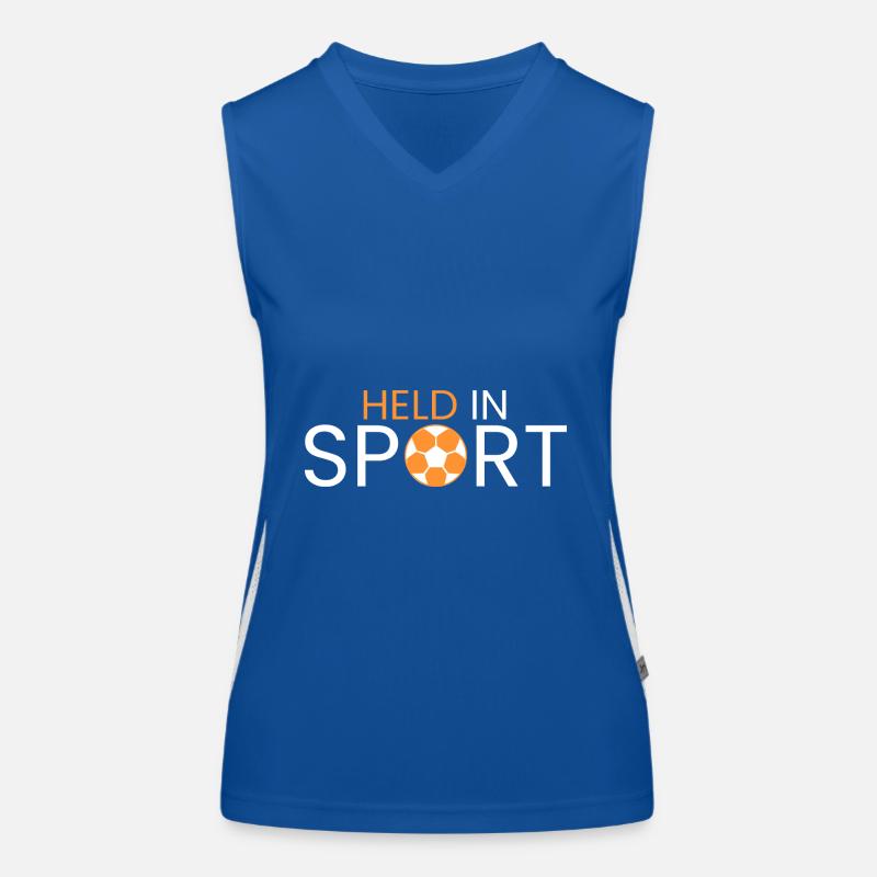 Held in Sport Funktionelles Kontrast-Tank Top für Frauen